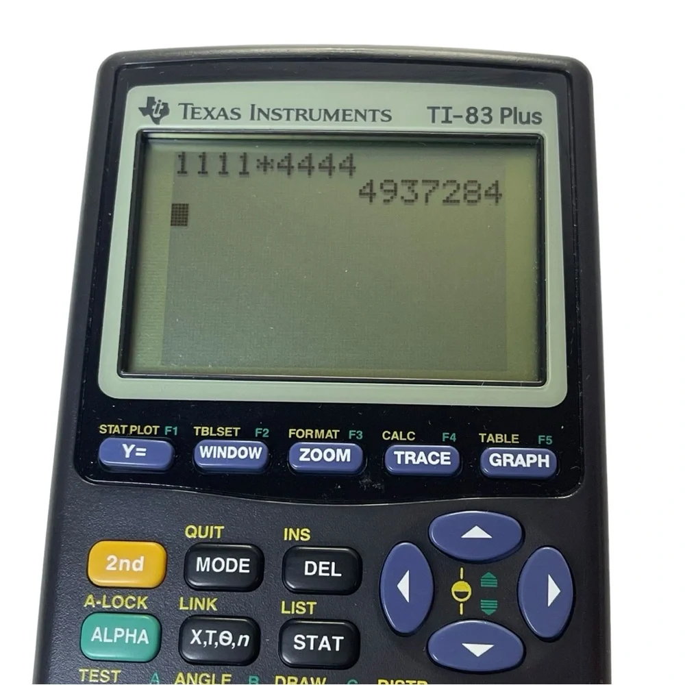 Texas Instruments TI-83 Plus Graphing Calculator With Cover TESTED WORKING EUC - Picture 16 of 16